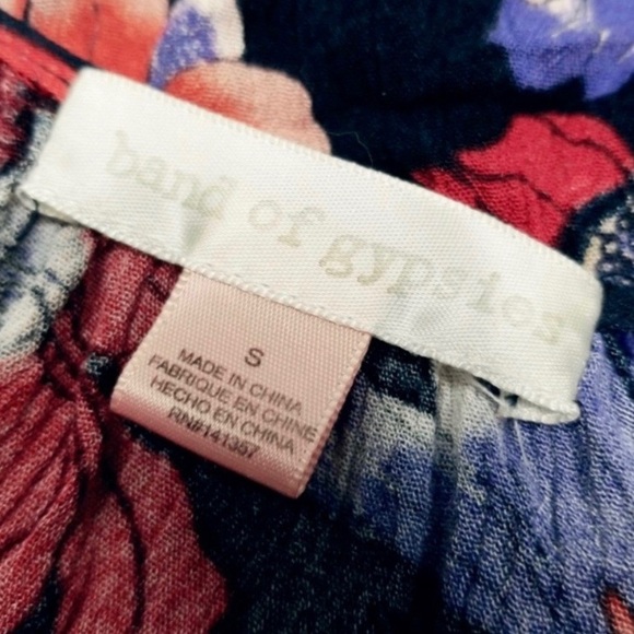 🌹BAND OF GYPSIES OPEN FRONT ROMPER FLORAL PATTERN - Picture 7 of 8